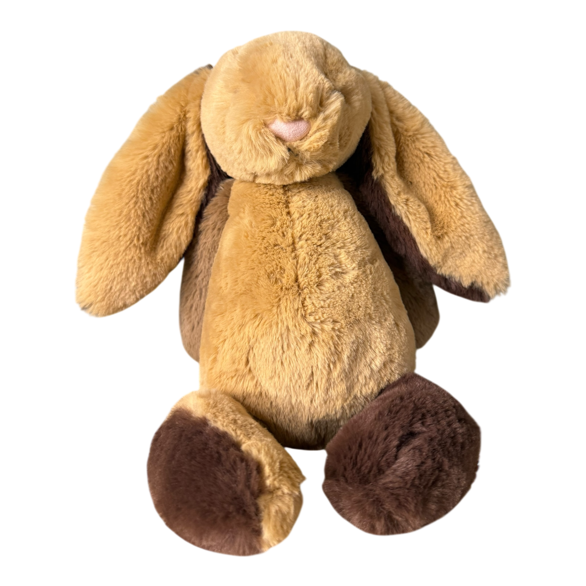 Jellycat Bashful Patchwork Brown Bunny (Brand new)