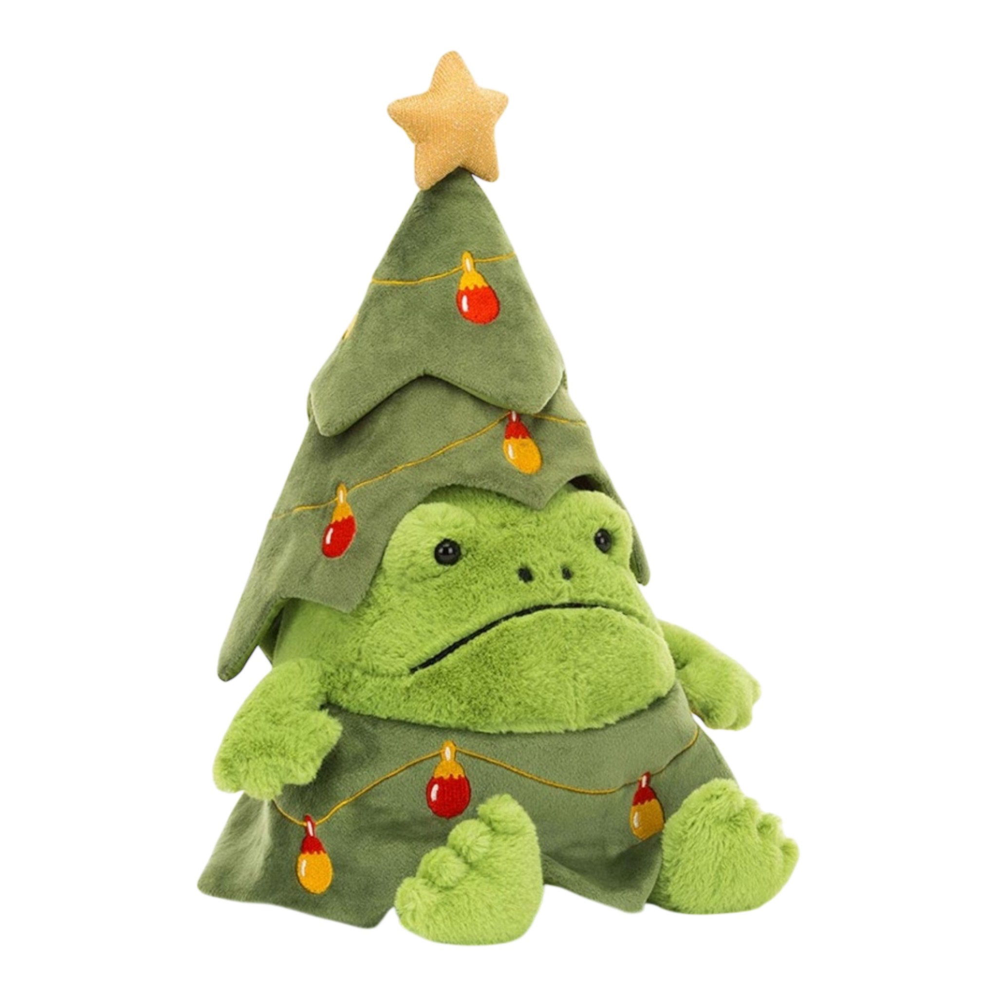 Jellycat Christmas Tree Ricky Rain Frog (Brand new)